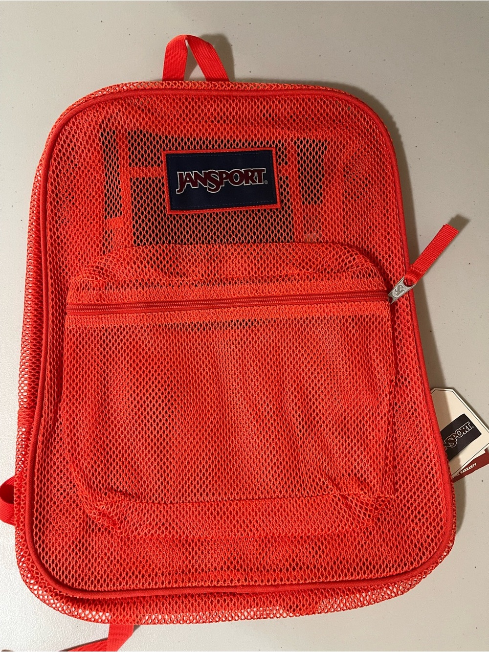 JanSport Eco Mesh breathable backpack for beach and sports NWT